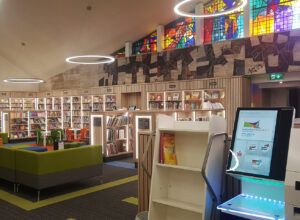 Athy Library Ireland inside shot