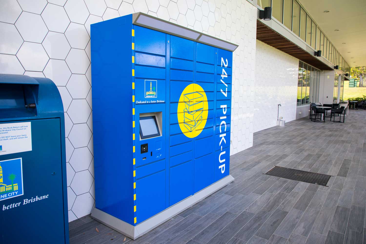 Brisbane bracken ridge library remoteLockers