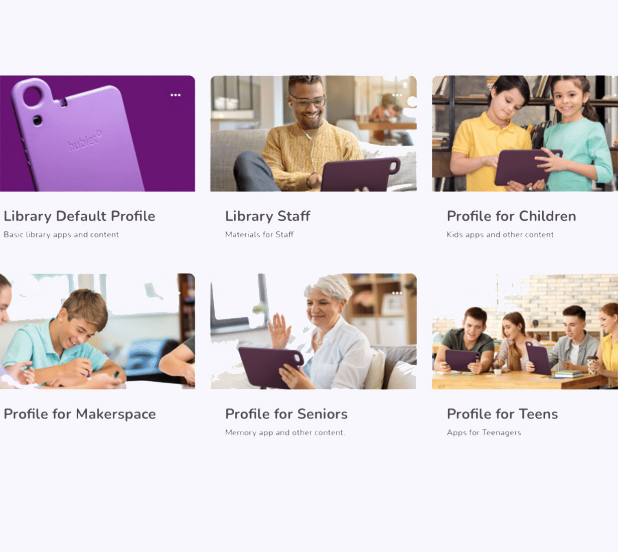 New Hublet Manager View