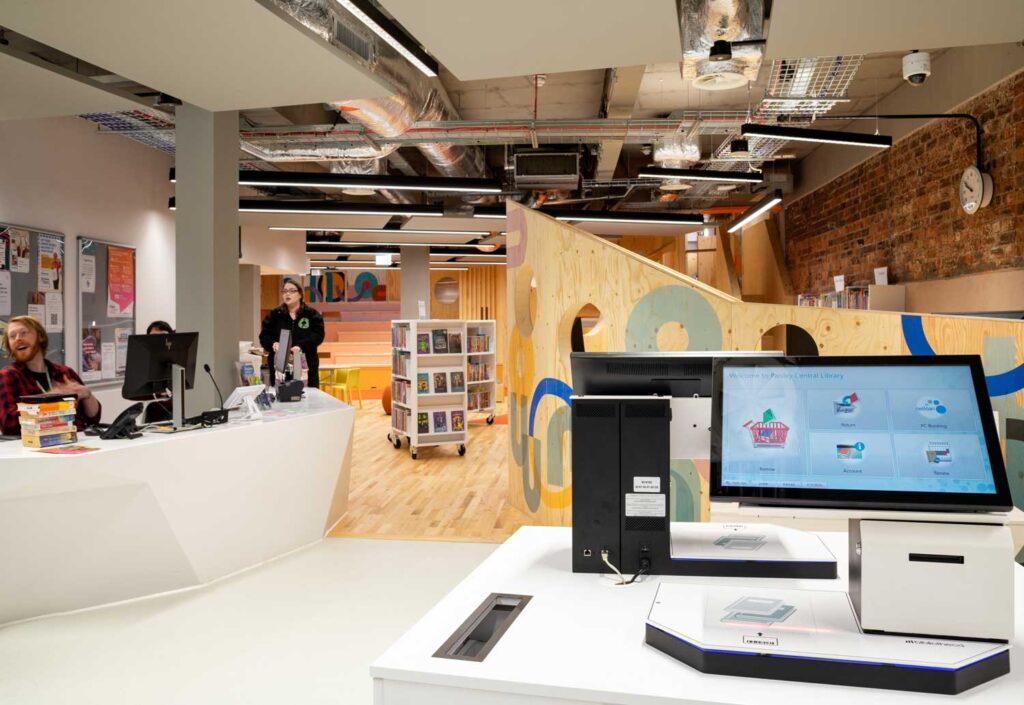 Paisley Library reception | A Vibrant Community Hub in Paisley
