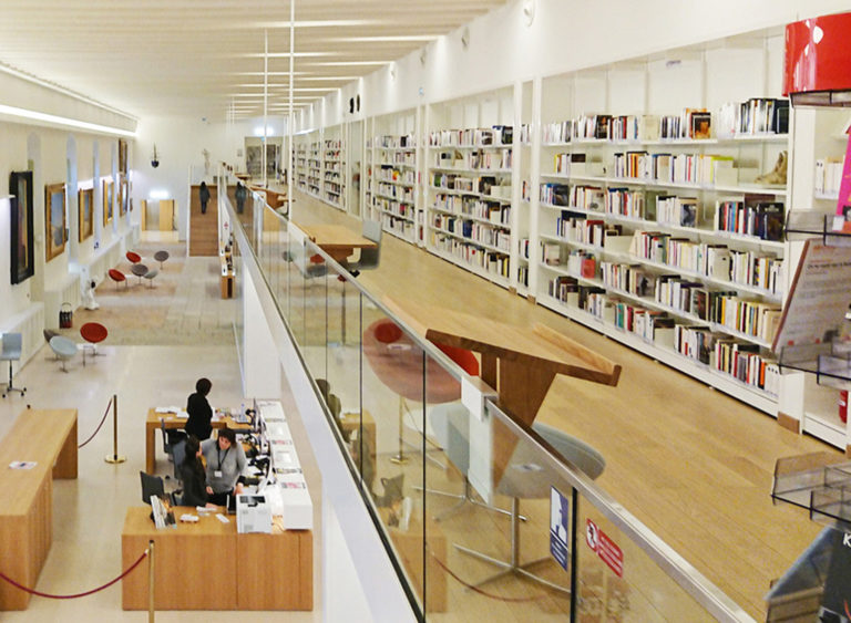 view over ville de carpentras library